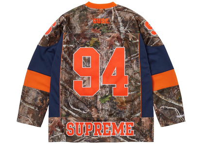 Supreme Mitchell & Ness NCAA Hockey Jersey Woodland Camo