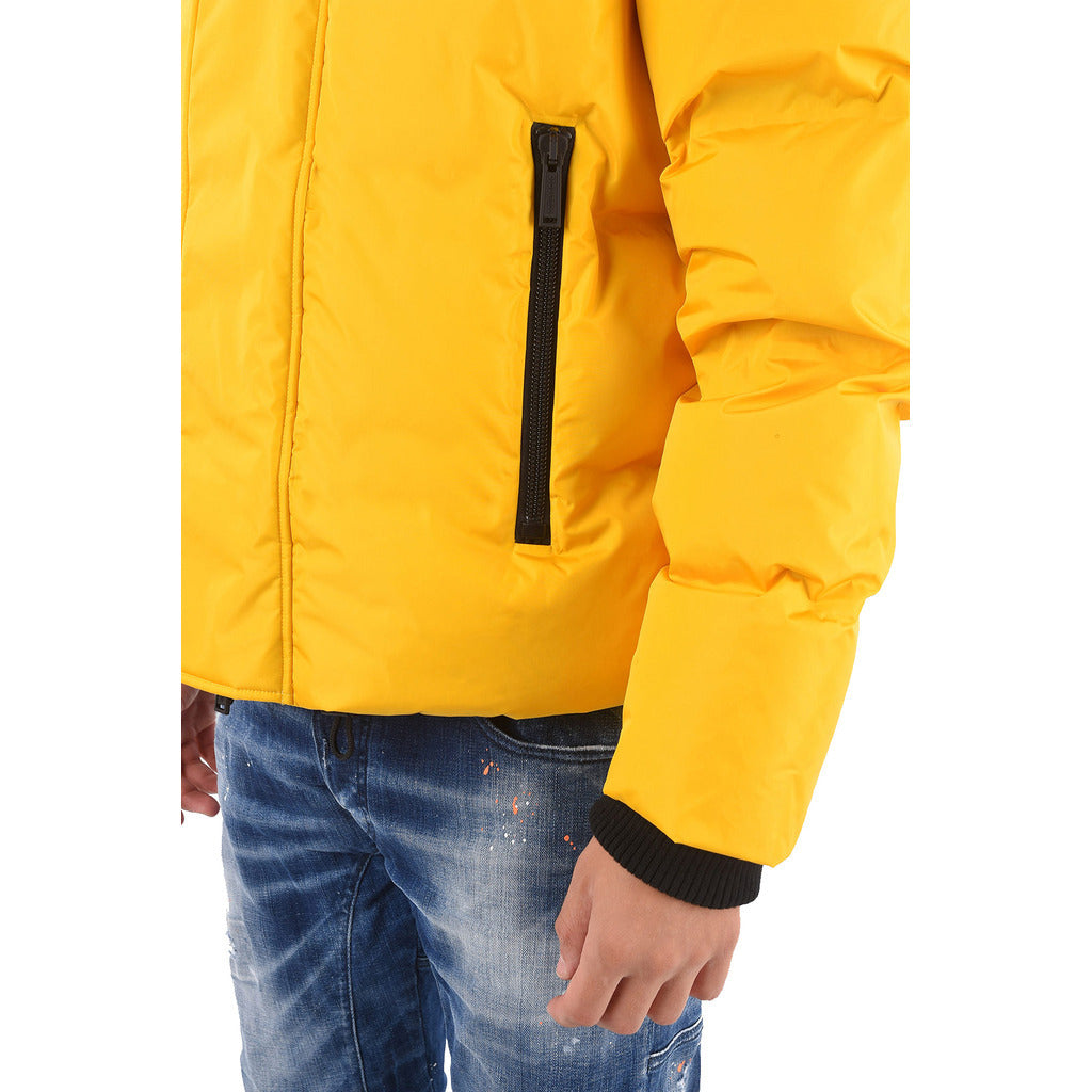 Dsquared2 Giacche Kaban Puffer Down Jacket Yellow