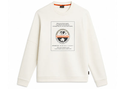 Napapijri B Argus Crewneck Cream White