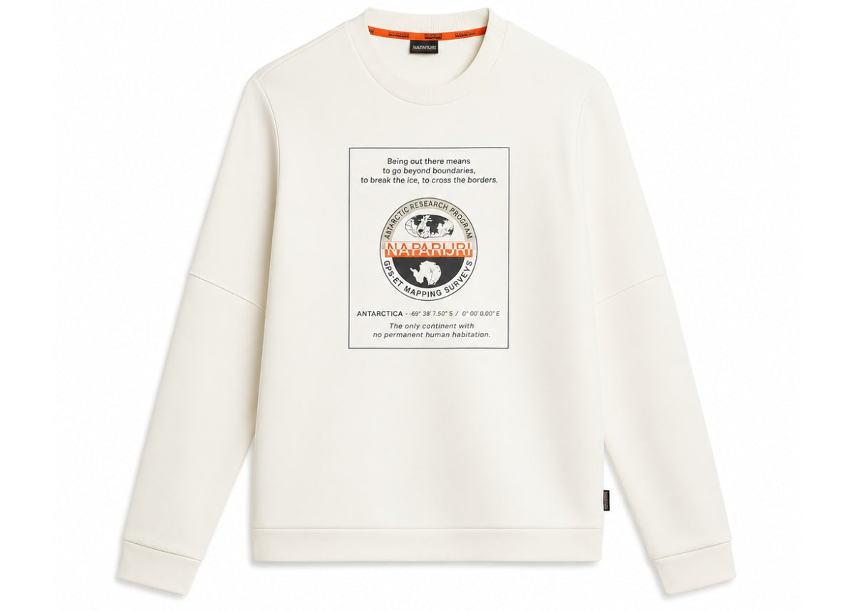 Napapijri B Argus Crewneck Cream White
