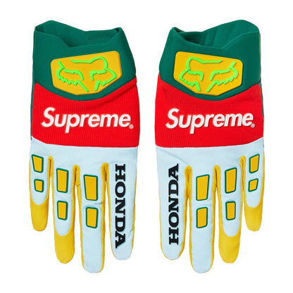 Supreme Honda Fox Racing Gloves Green Moss (FW19)