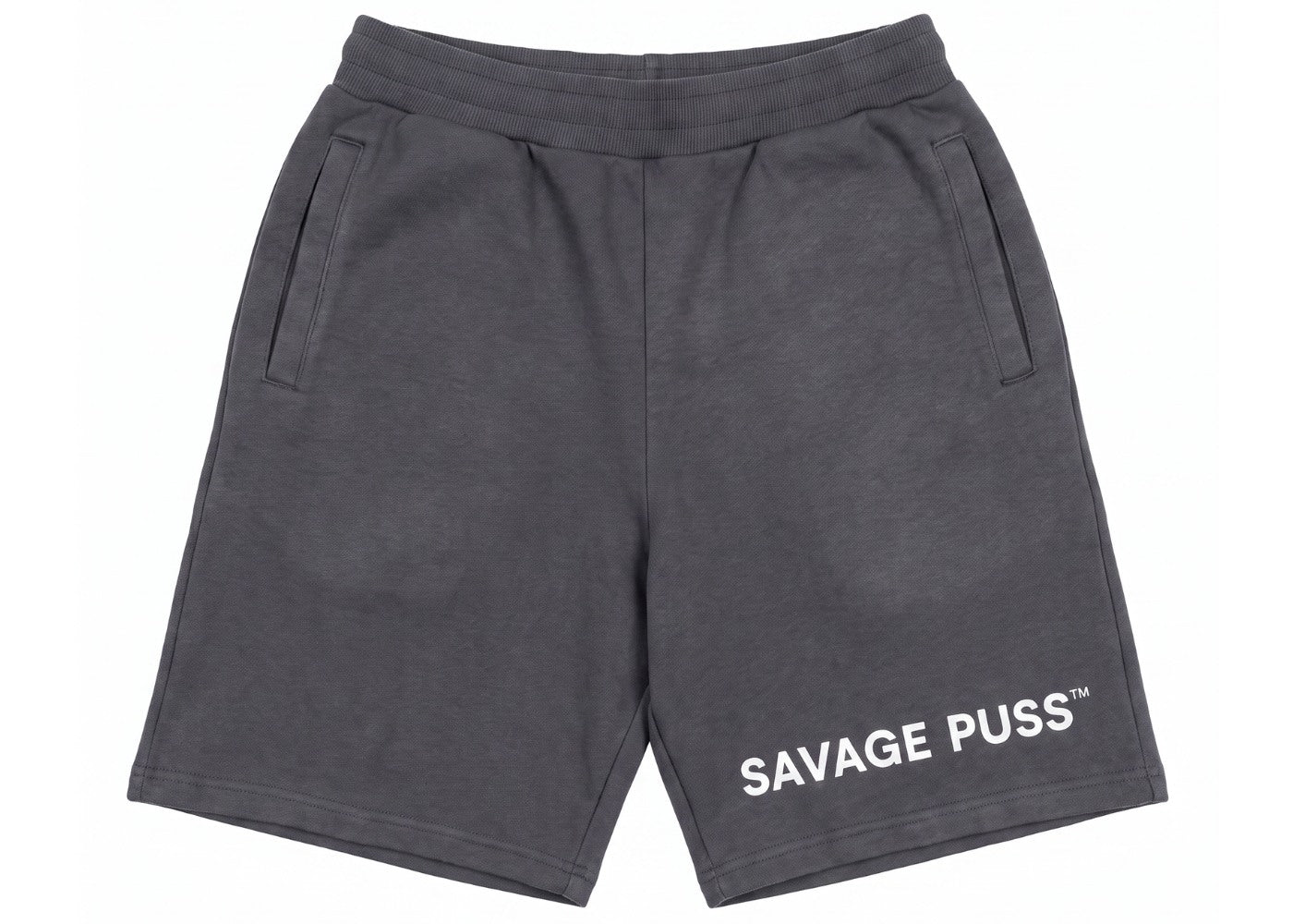 Savage Puss™ vintage black heavy shorts