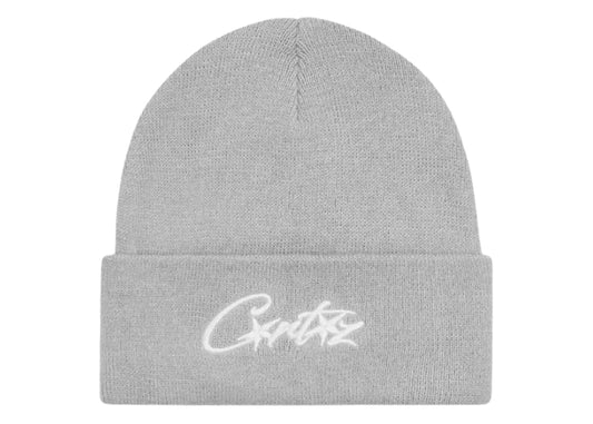Corteiz Folded Allstarz Beanie Grey