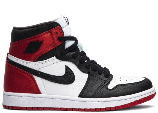 Jordan 1 Retro High Satin Black Toe (Women's)