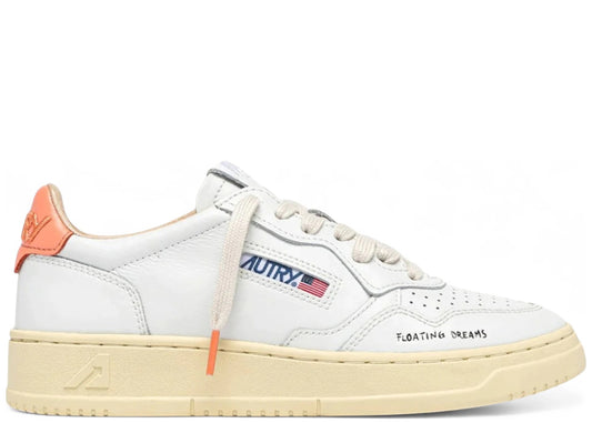 Autry Medalist DL White Peach Pink (Women's)