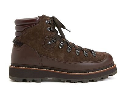 Moncler Peka Hiking Boot Brown Suede