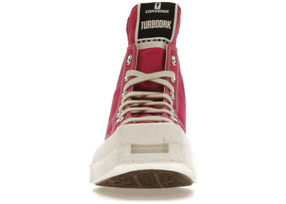Converse TURBODRK Laceless Chuck Taylor All Star 70 Hi Rick Owens DRKSHDW Cactus Flower Pink