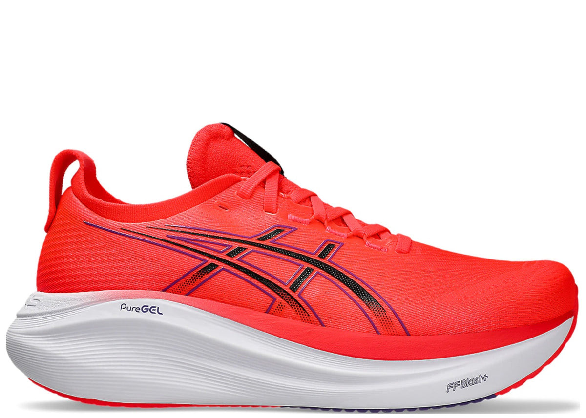ASICS Gel-Nimbus 27 Flash Red Black
