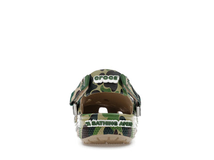 Crocs Classic Clog A Bathing Ape ABC Camo Green (Kids)