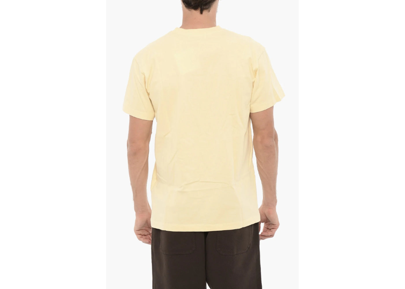 Ambush Solid Crewneck T-Shirt with Printed Logo