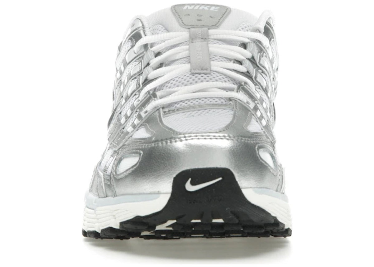 Nike P-6000 White Blue Tint Sail Metallic Silver (Women's)