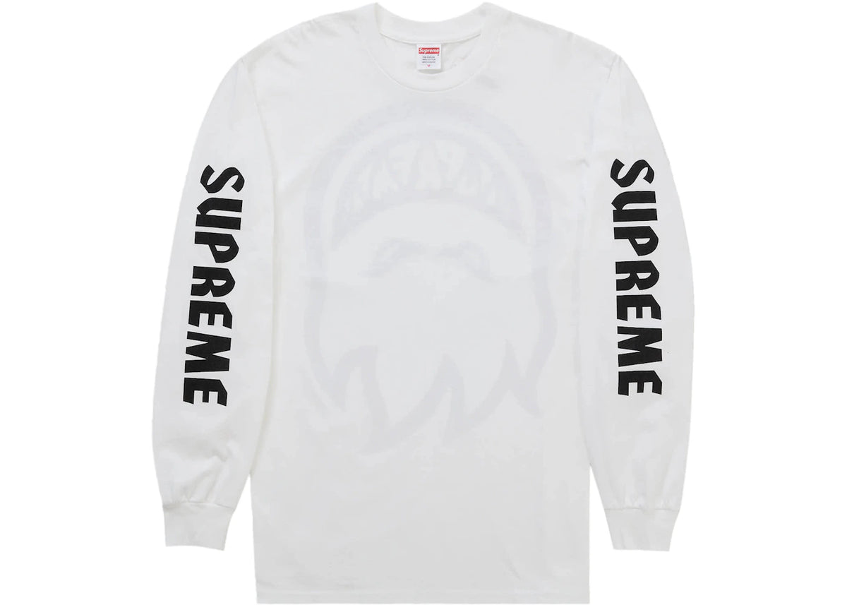 Supreme Spitfire Bighead L/S Tee White