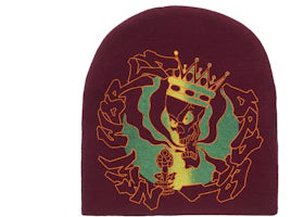 Supreme New World Order Beanie Cardinal
