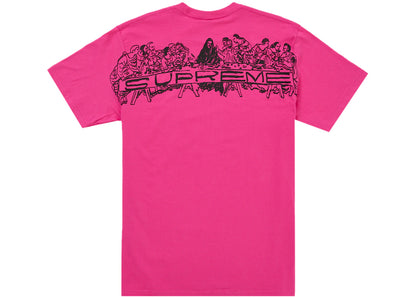 Supreme Supper Tee Fuchsia Pink