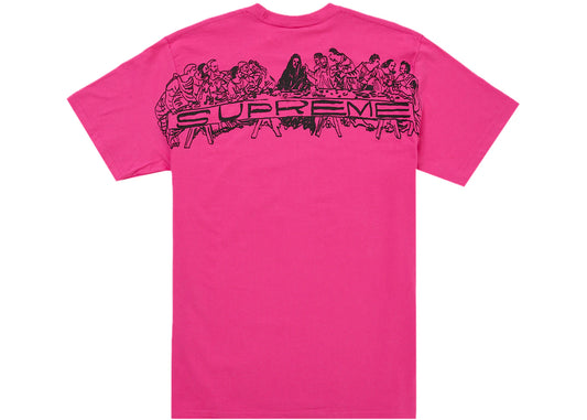 Supreme Supper Tee Fuchsia Pink