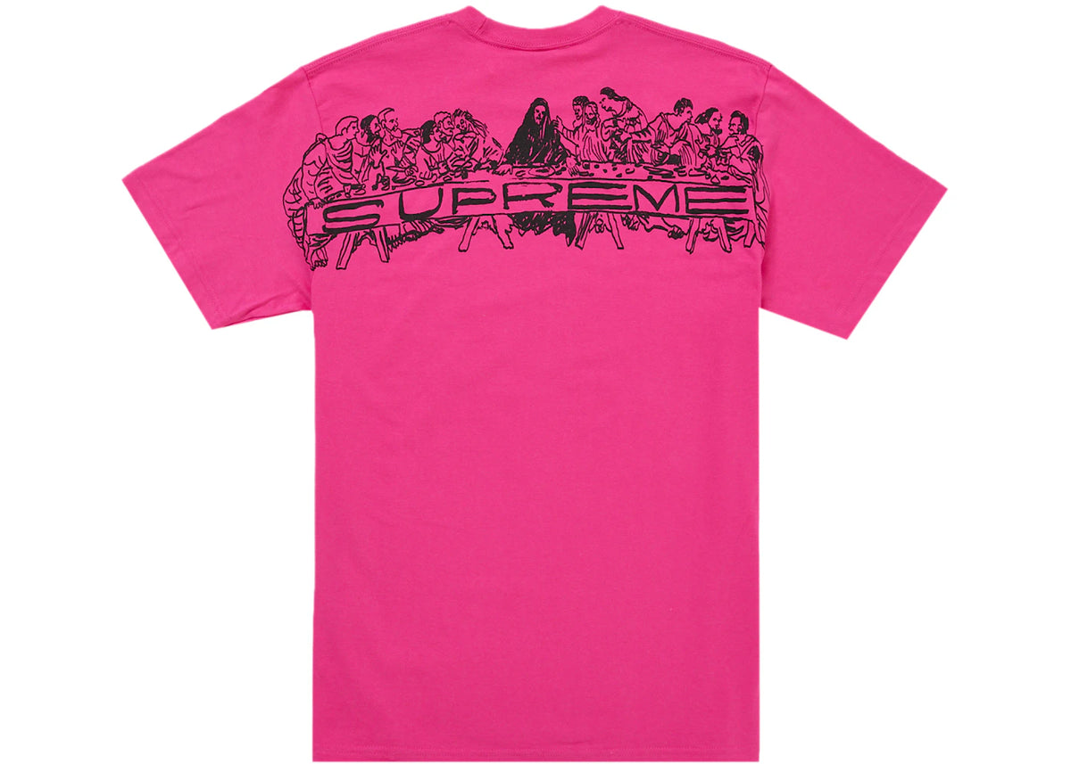 Supreme Supper Tee Fuchsia Pink