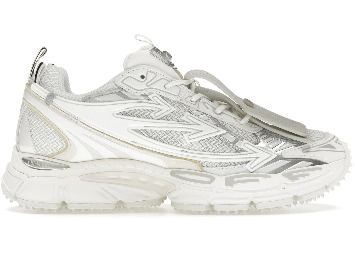 Off White Be Right Back White Silver