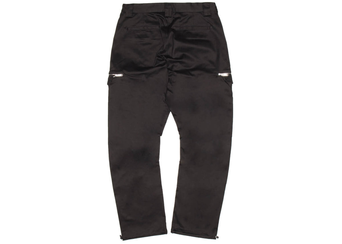 Marcelo Burlon Cross Cargo Cotton Pants Black