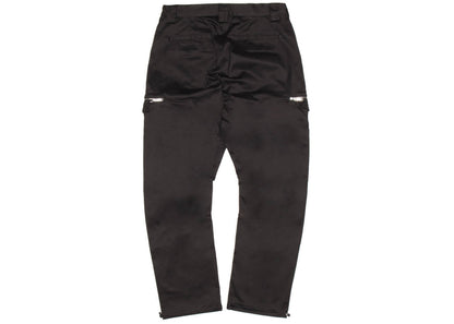 Marcelo Burlon Cross Cargo Cotton Pants Black