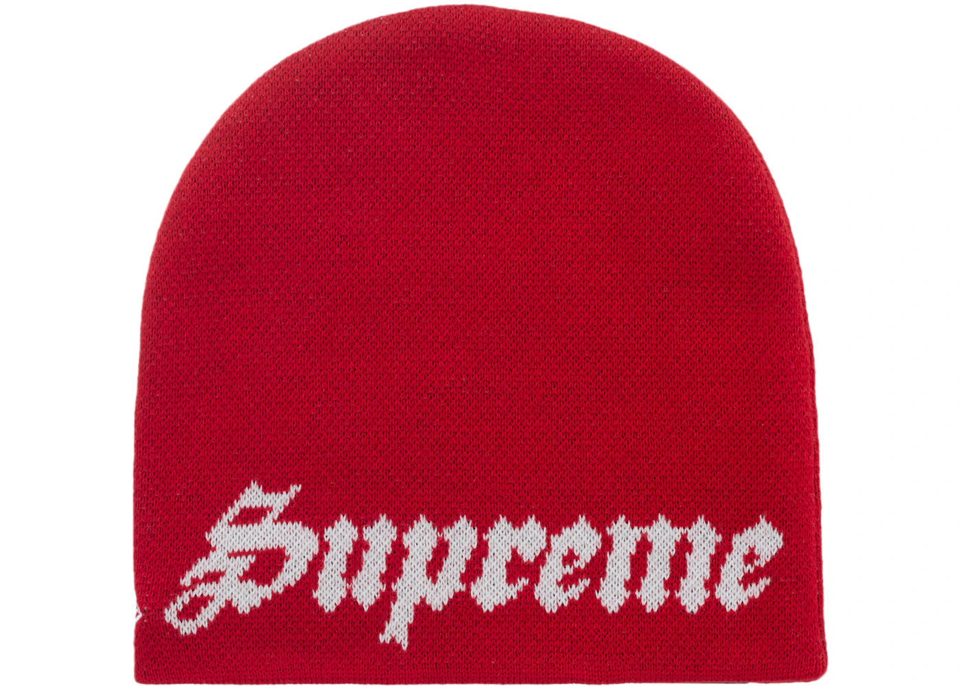 Supreme New Era Ghostface Beanie Red