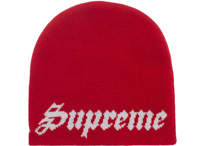 Supreme New Era Ghostface Beanie Red