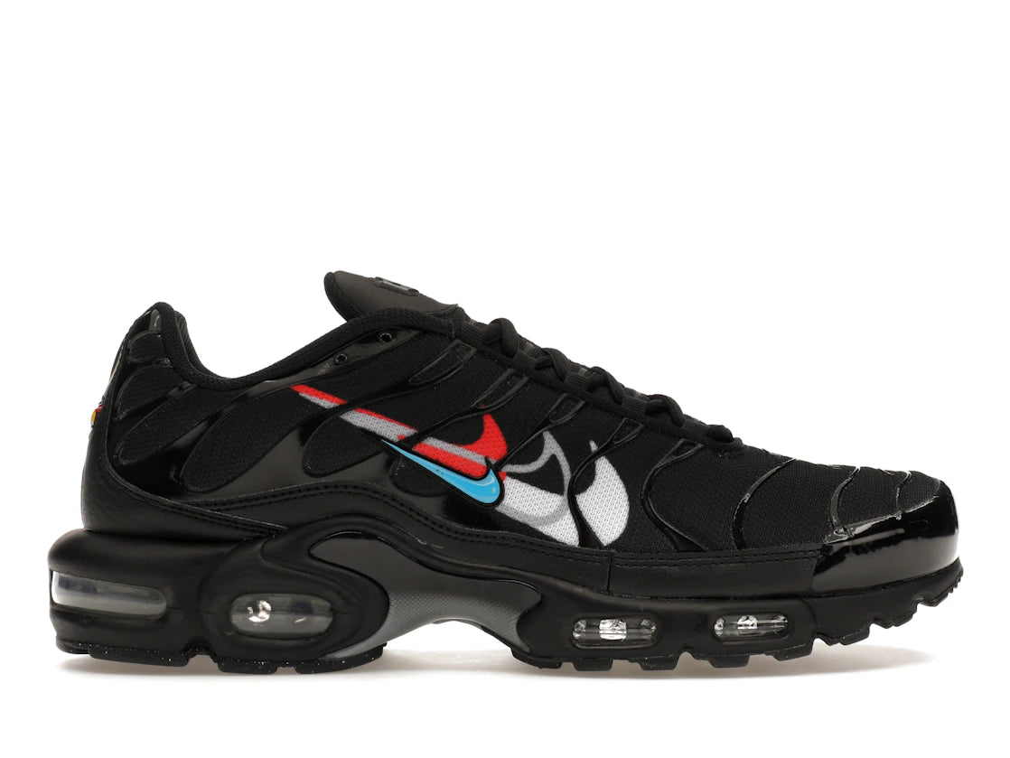 Nike Air Max Plus Multi Swoosh Black Crimson