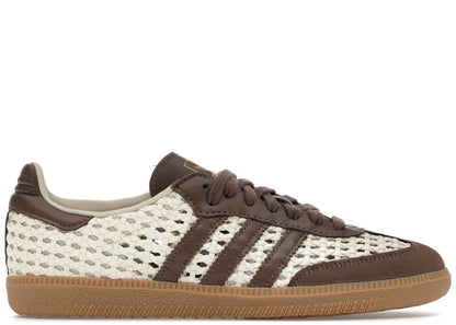 adidas Samba OG Basketweave Cream White Earth Strata (Women's)