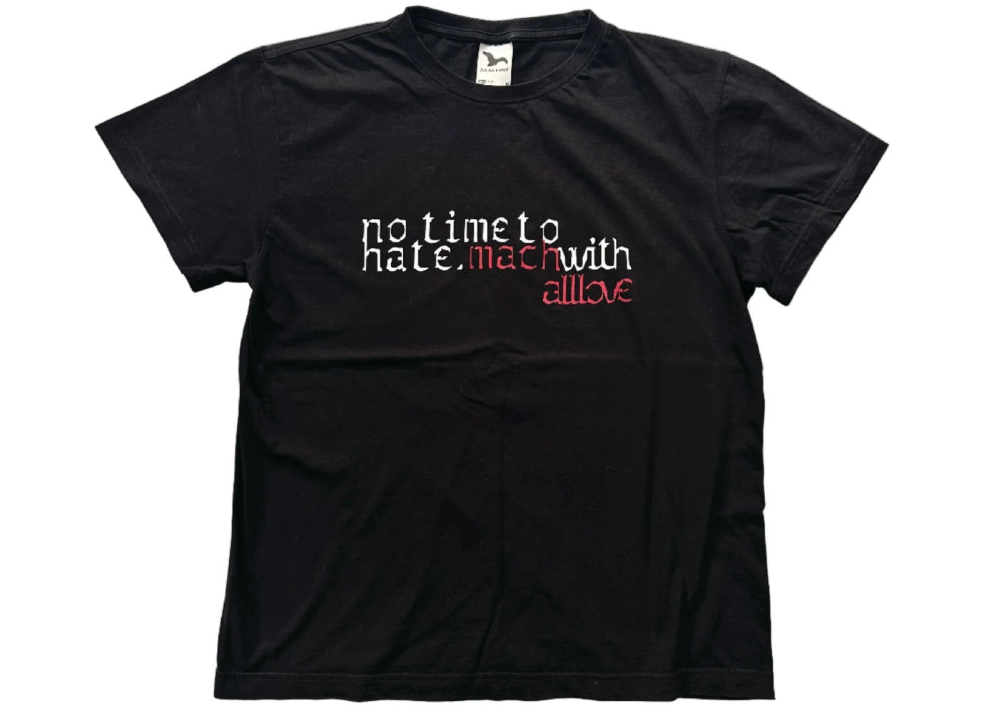Mach Designs No Time To Hate T-shirt Black