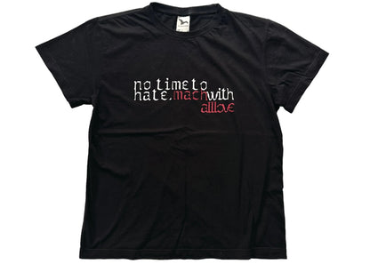 Mach Designs No Time To Hate T-shirt Black