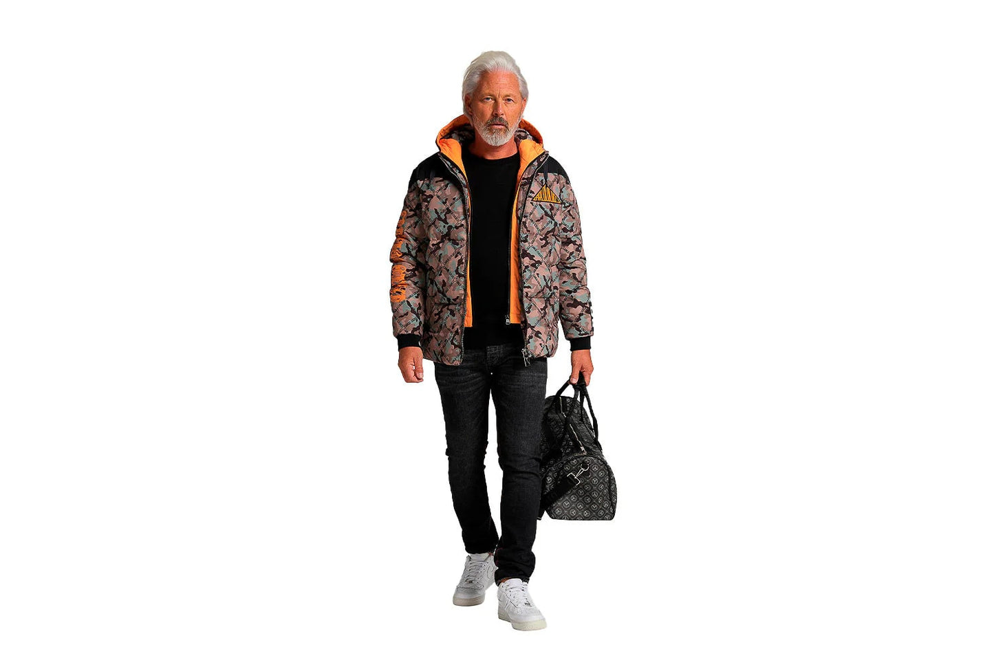Carlo Colucci Puffer Jacket Corsini Brown