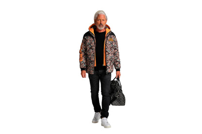 Carlo Colucci Puffer Jacket Corsini Brown