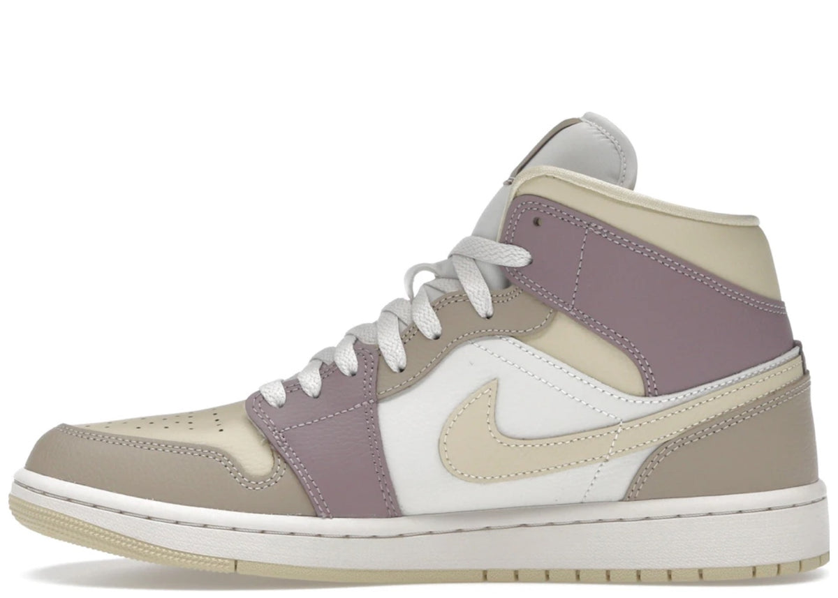 Jordan 1 Mid Light Orewood Brown Taupe Grey (Women's)