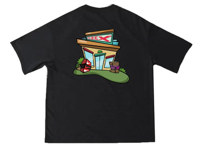 Tuzex Fashion Store Old Logo T-shirt Black