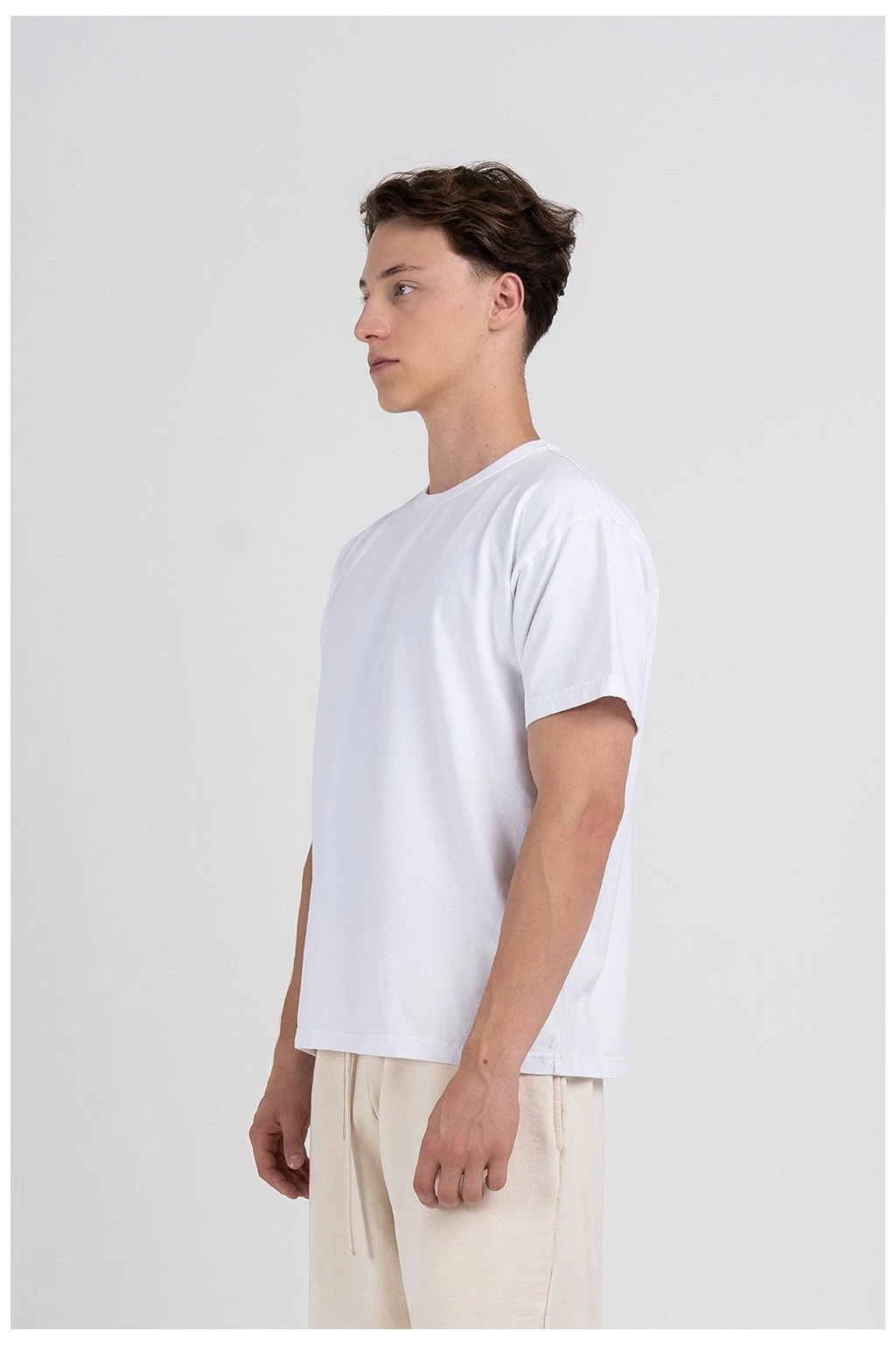 Cotton Garments Tshirt 260GSM White