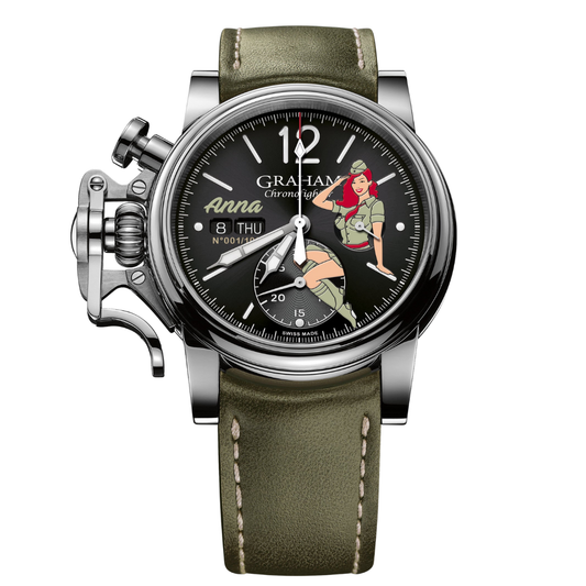 Graham Chronofighter Vintage Nose Art Anna Limited | 2CVAS.B22A.L141S