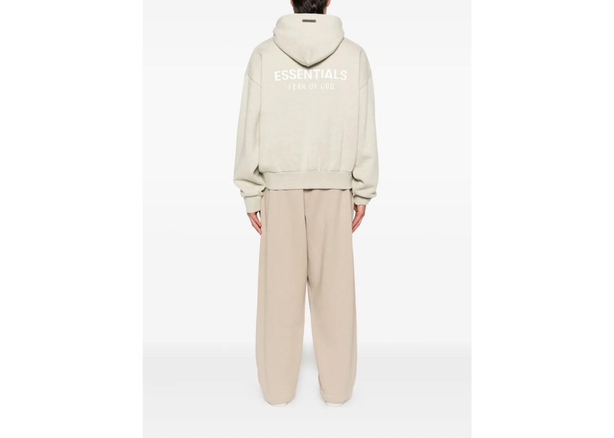 Fear of God Essentials Classic Hoodie Heather Stone Grey