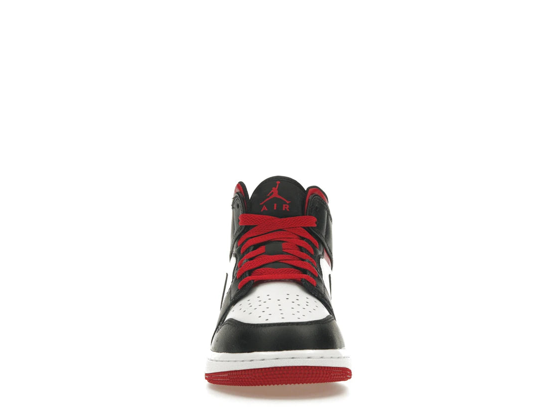 Jordan 1 Mid Gym Red Black Toe (GS)