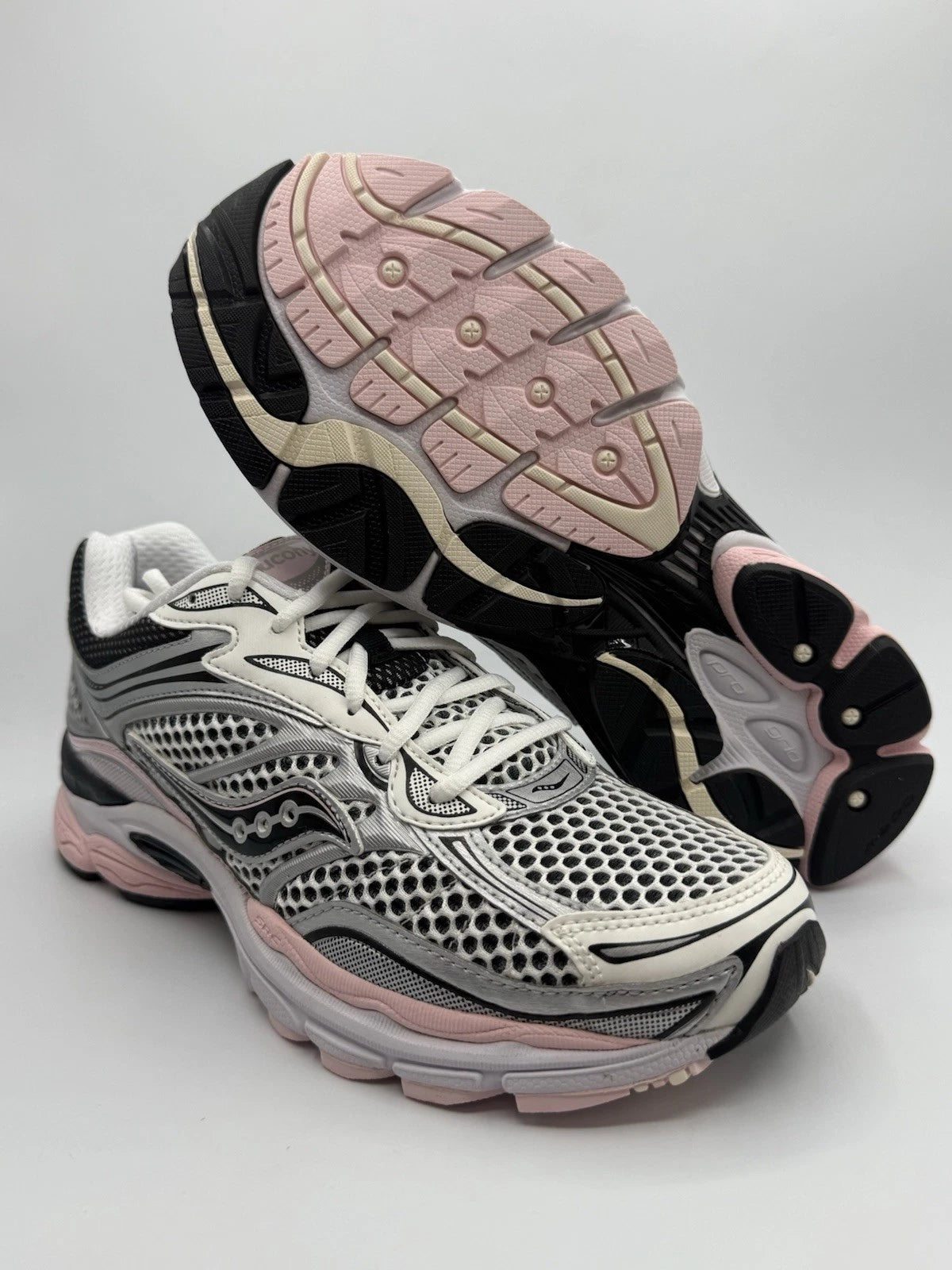 Saucony ProGrid Omni 9 Silver Pink Mens Saucony