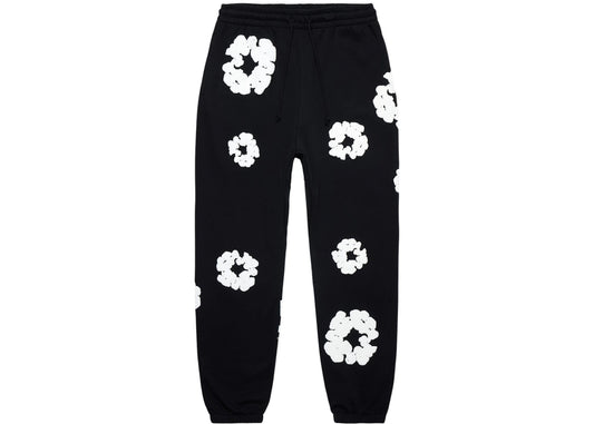 Denim Tears The Cotton Wreath Sweatpants Black