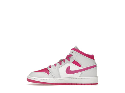 Jordan 1 Mid Fire Pink (GS)