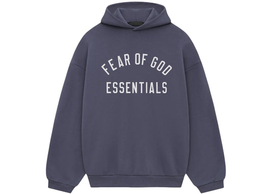 Fear of God Essentials Fleece Hoodie Marine