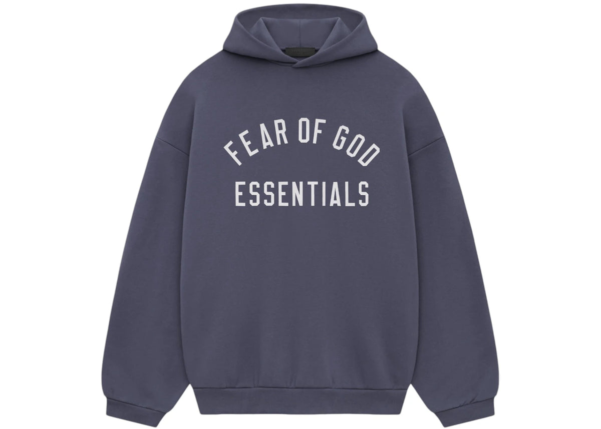 Fear of God Essentials Fleece Hoodie Marine Blue