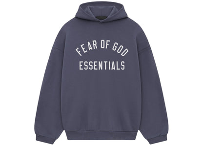 Fear of God Essentials Fleece Hoodie Marine Blue
