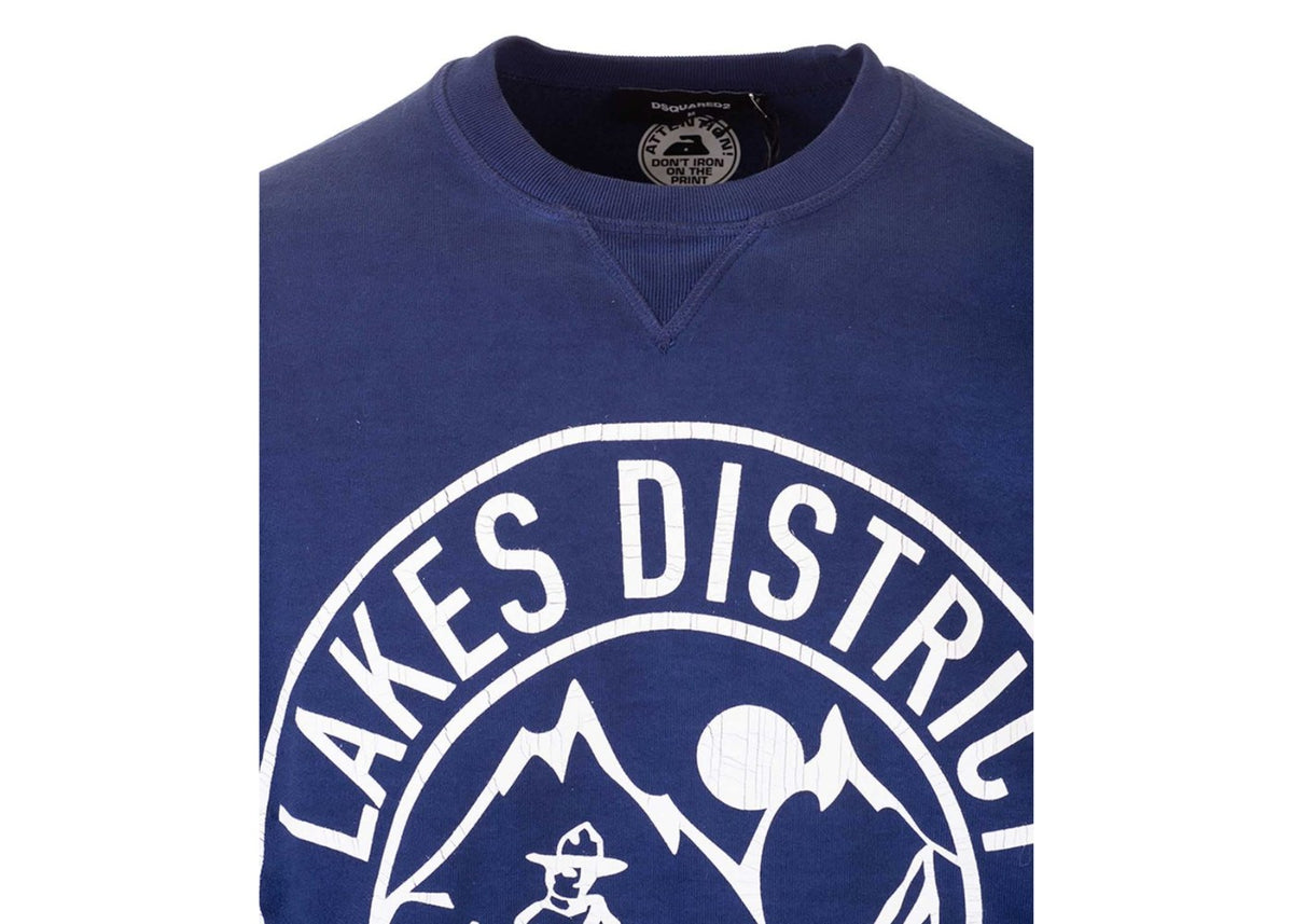 Dsquared2 Lakes District Sweatshirt Blue