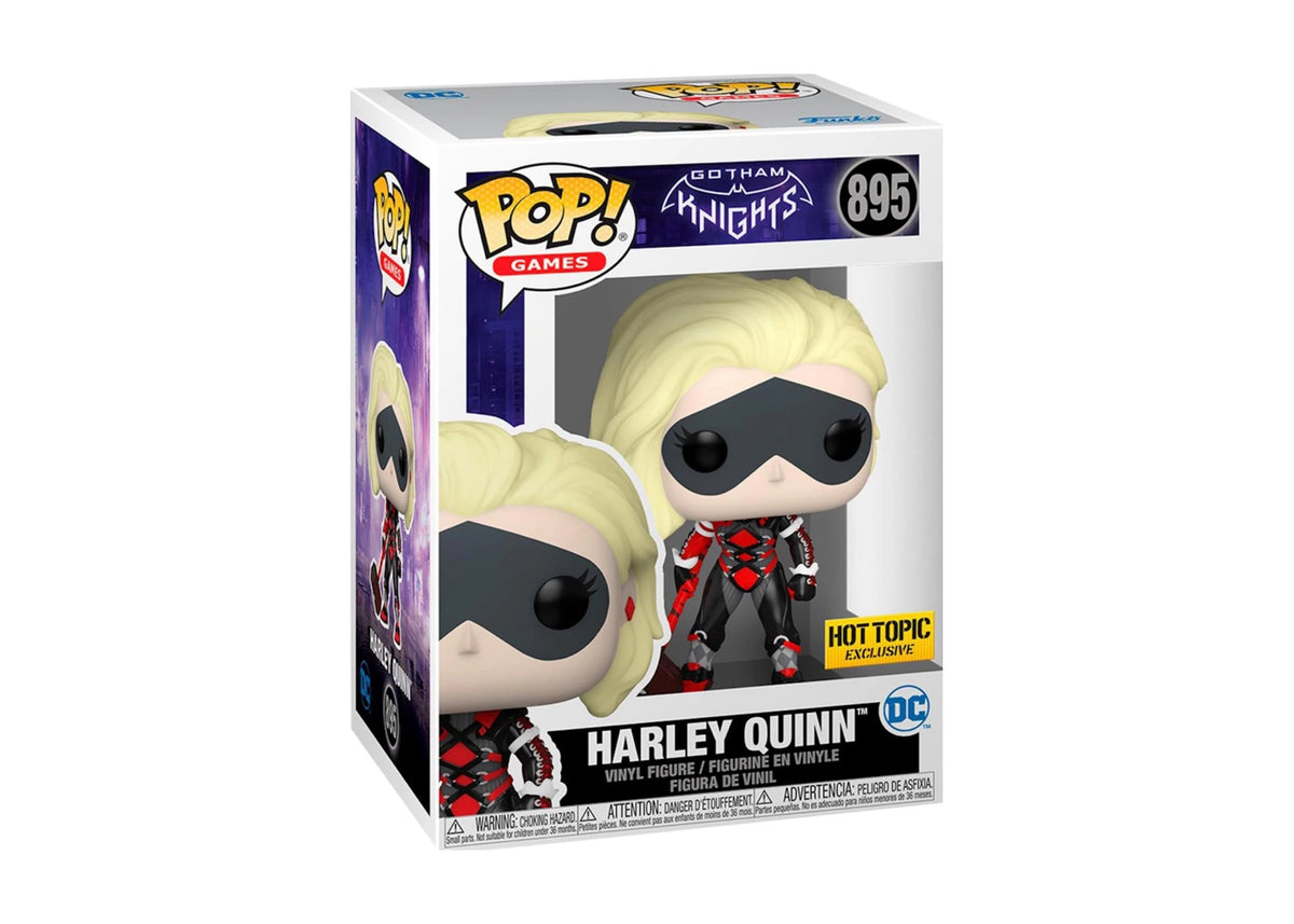 Funko Pop! Games DC Gotham Knights Harley Quinn Hot Topic Exclusive Figure #895