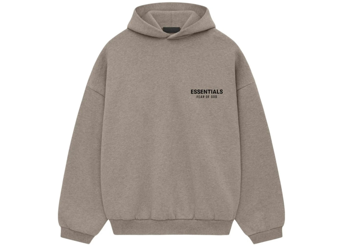 Fear of God Essentials Fleece Hoodie (FW24) Heather Grey