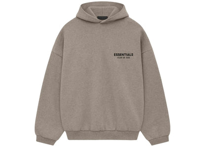 Fear of God Essentials Fleece Hoodie (FW24) Heather Grey