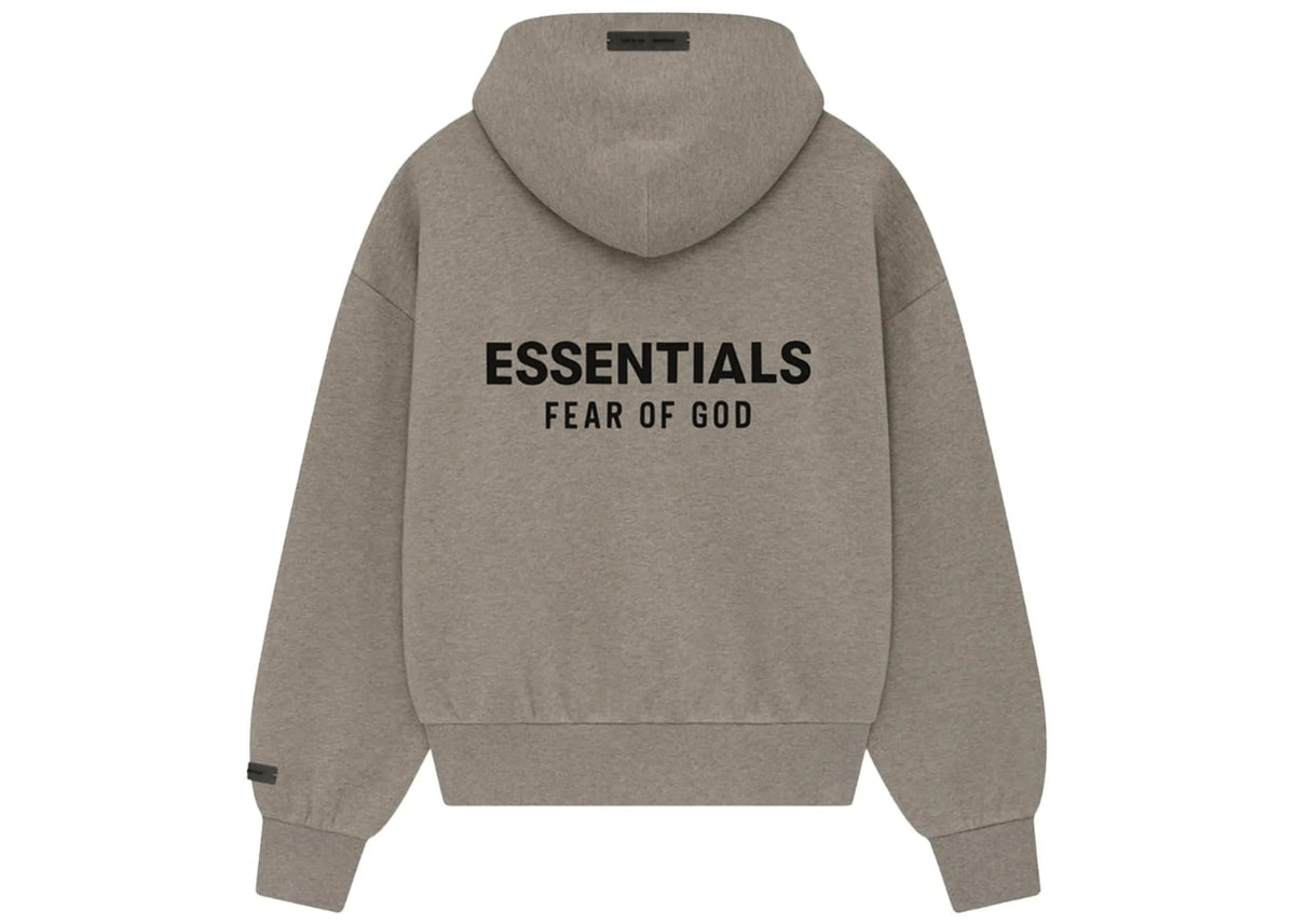 Fear of God Essentials Classic Hoodie Zip Up Homestead Heather