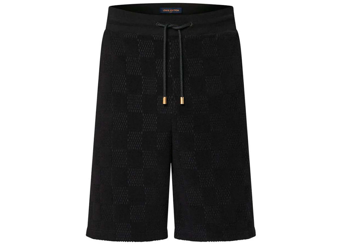 Louis Vuitton Damier French Terry Cotton Shorts