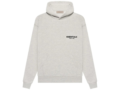 Fear of God Essentials Hoodie Light Oatmeal Grey